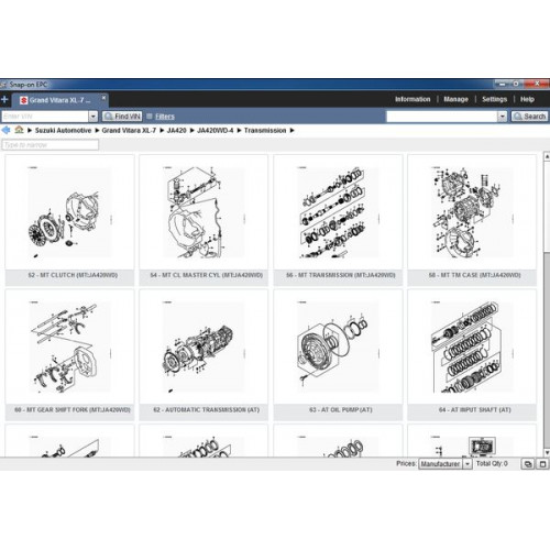 Установка программы Suzuki Worldwide EPC