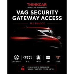 Thinkcar SFD Unlock — полный доступ к кодированию и сервисным функциям VAG
