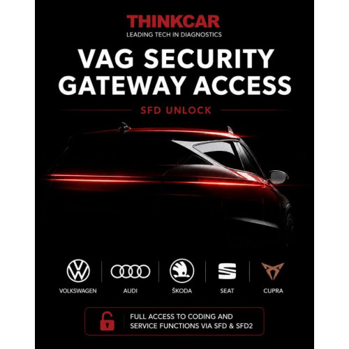 Thinkcar SFD Unlock — полный доступ к кодированию и сервисным функциям VAG
