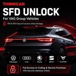 Thinkcar SFD Unlock — полный доступ к кодированию и сервисным функциям VAG
