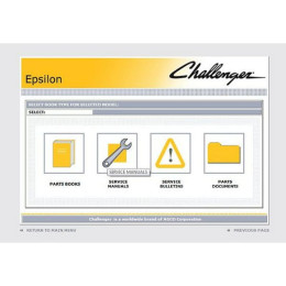 Установка программы Challenger Epsilon EPC Europe 2017