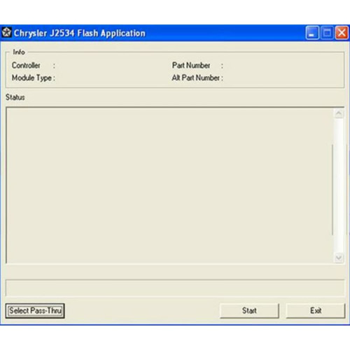 Установка программы Chrysler j2534 Flash