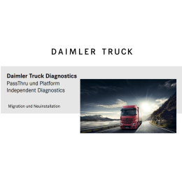 Установка программы Daimler Truck Platform Independent Diagnostics или Diagnostic PassThru