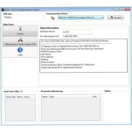Установка программы Cummins Dynamic Engine System Analysis (DESA)