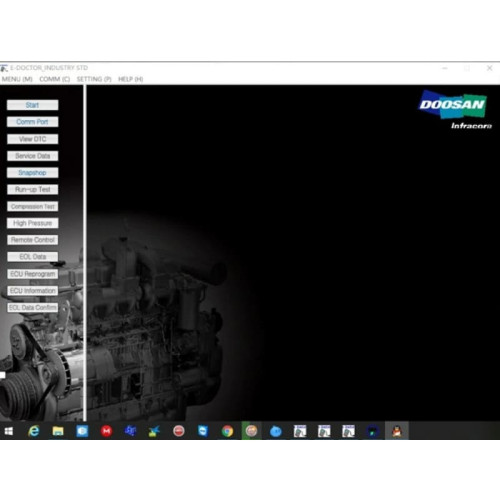 Установка программы Doosan eDoctor Engine Diagnostic EDIA 2019
