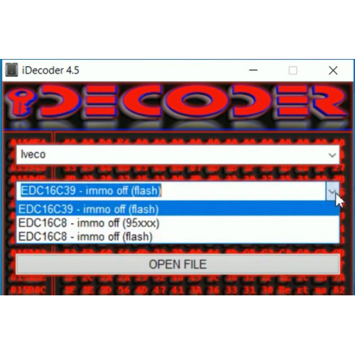 Установка iDecoder 4.5: Программа для удаления DPF, EGR, DTC и IMMO