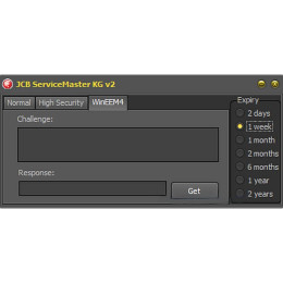 Установка программы JCB ServiceMaster Unlock Key Generator (Normal, High Security, WinEEM4)