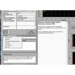 Установка программы Navistar Engine Cylinder Performance Analyzer (CPA) для анализа цилиндров двигателя