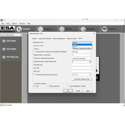 Установка программы Paccar Electronic Service Analyst (ESA) для диагностики грузовиков Kenworth и Peterbilt