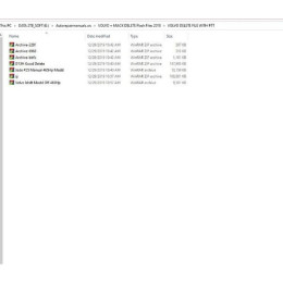 Набор файлов Volvo Truck + MACK Delete Flash Files 2021