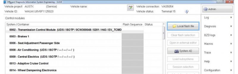 ODIS 6.2 + новый PostSetup 60200.103.40