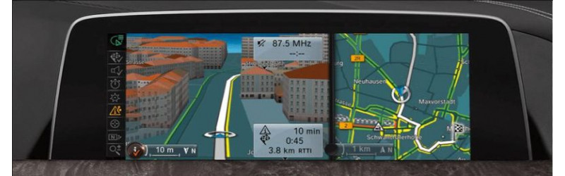 BMW CIC Road Map Europe Premium East West 2020-2