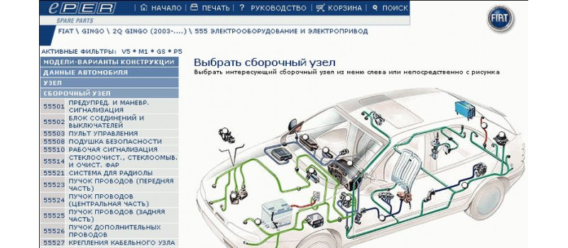Fiat ePER 84 каталог запчастей Fiat, Lancia, Alfa Romeo